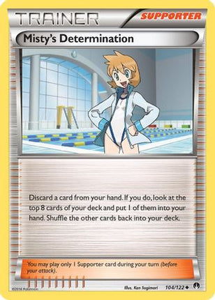 Misty's Determination - 104/106 [XY - BREAKpoint]