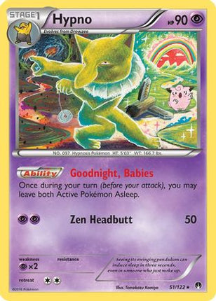 Hypno - 51/106 [XY - BREAKpoint] Reverse Holofoil