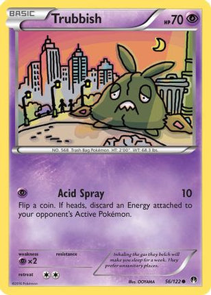 Trubbish - 56/106 [XY - BREAKpoint] Reverse Holofoil