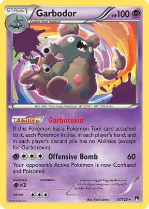 Garbodor - 57/106 [XY - BREAKpoint] Holofoil