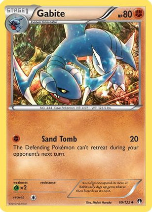 Gabite - 69/106 [XY - BREAKpoint] Reverse Holofoil