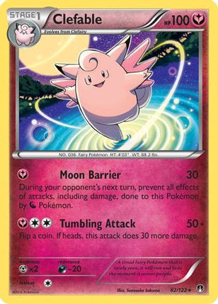 Clefable - 82/106 [XY - BREAKpoint] Reverse Holofoil