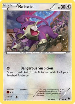 Rattata - 87/106 [XY - BREAKpoint] Reverse Holofoil