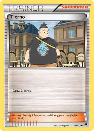 Tierno - 112/106 [XY - BREAKpoint] Reverse Holofoil