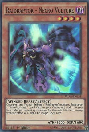 Raidraptor - Necro Vulture (Super Rare) [WIRA-EN014] 1st Edition