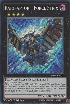 Raidraptor - Force Strix (Secret Rare) [WIRA-EN022] 1st Edition