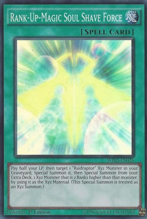 Rank-Up-Magic Soul Shave Force (Super Rare) [WIRA-EN028] 1st Edition