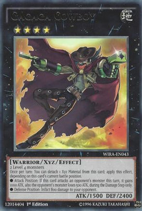 Gagaga Cowboy (Rare) [WIRA-EN043] 1st Edition