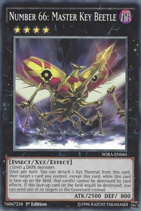 Number 66: Master Key Beetle (Common / Short Print) [WIRA-EN045] 1st Edition
