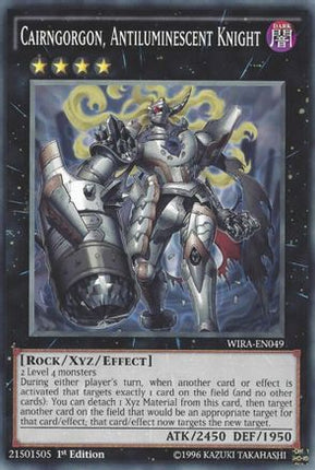 Cairngorgon, Antiluminescent Knight (Common / Short Print) [WIRA-EN049] 1st Edition