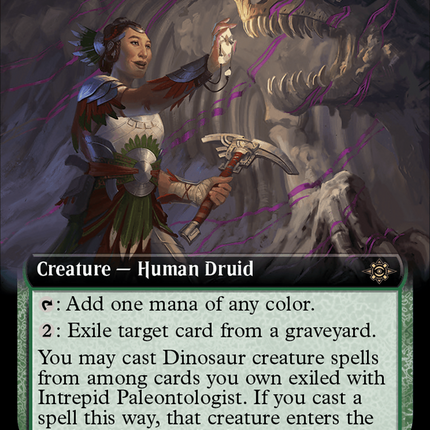 Intrepid Paleontologist (Extended Art) [The Lost Caverns of Ixalan]