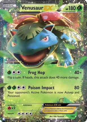 Venusaur EX - 1/83 [Generations] Holofoil