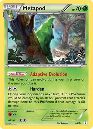 Metapod - 4/83 [Generations]