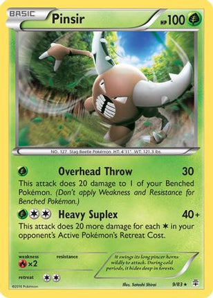 Pinsir - 9/83 [Generations] Reverse Holofoil
