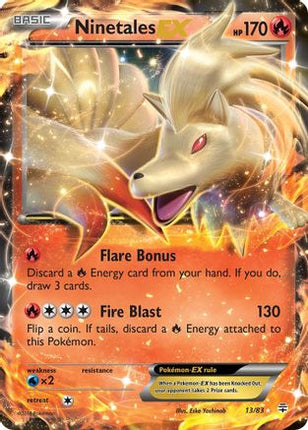 Ninetales EX - 13/83 [Generations] Holofoil