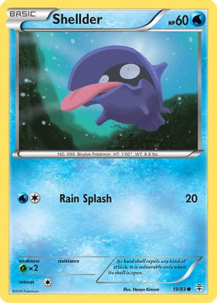 Shellder - 19/83 [Generations] Reverse Holofoil