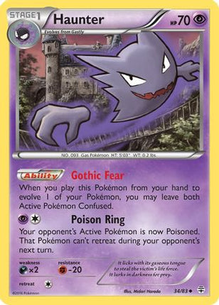 Haunter - 34/83 [Generations] Reverse Holofoil