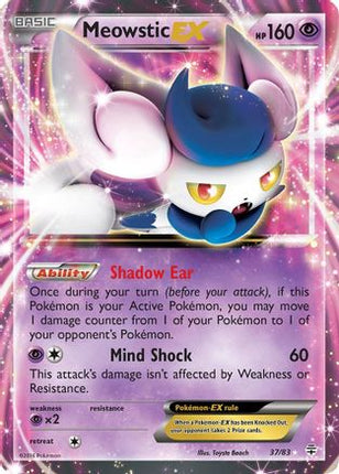 Meowstic EX - 37/83 [Generations] Holofoil