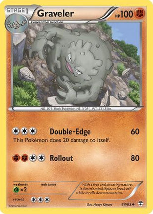 Graveler - 44/83 [Generations] Reverse Holofoil