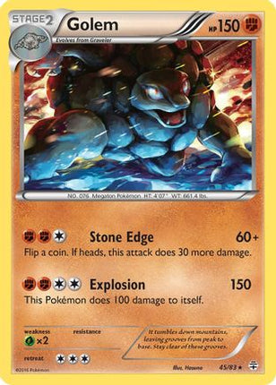 Golem - 45/83 [Generations] Reverse Holofoil