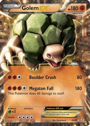 Golem EX - 46/83 [Generations] Holofoil