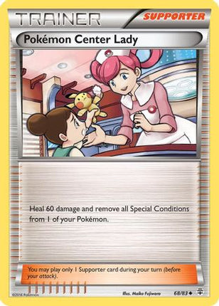 Pokemon Center Lady - 68/83 [Generations] Reverse Holofoil