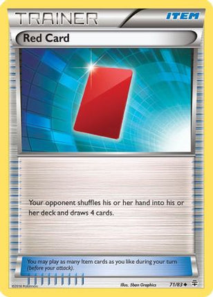 Red Card - 71/83 [Generations] Reverse Holofoil