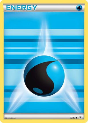 Water Energy - 77/83 [Generations] Reverse Holofoil