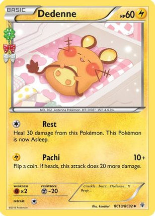 Dedenne - RC10/RC32 [Generations: Radiant Collection] Holofoil