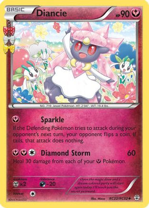 Diancie - RC22/RC32 [Generations: Radiant Collection] Holofoil