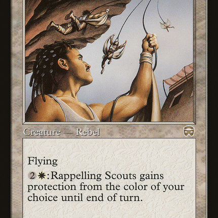 Rappelling Scouts [Mercadian Masques]