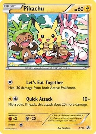 Pikachu - XY95/null [XY Promos] Holofoil