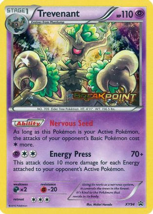 Trevenant (Prerelease) - XY94/null [XY Promos] Holofoil