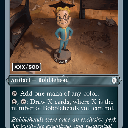 Intelligence Bobblehead [Fallout] Serialized Foil