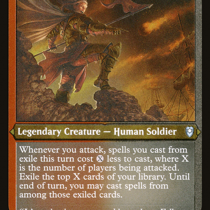 Commander Liara Portyr [Commander Legends: Battle for Baldur's Gate] Etched Foil