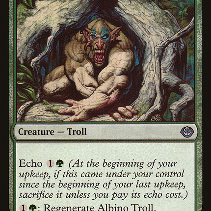 Albino Troll [Duel Decks Anthology: Garruk vs. Liliana]