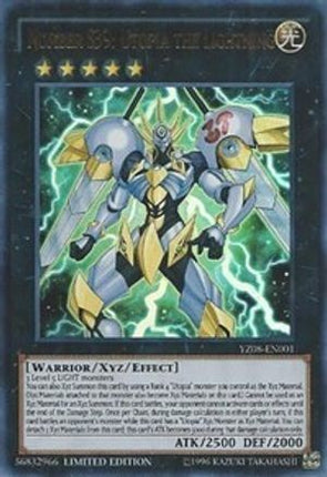 Number S39: Utopia the Lightning [YZ08-EN001] Ultra Rare