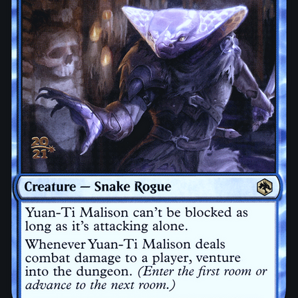 Yuan-Ti Malison [Adventures in the Forgotten Realms Promos] Prerelease Foil