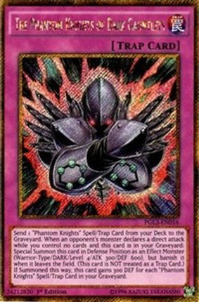 The Phantom Knights of Dark Gauntlets (Gold Secret Rare) [PGL3-EN016] 1st Edition