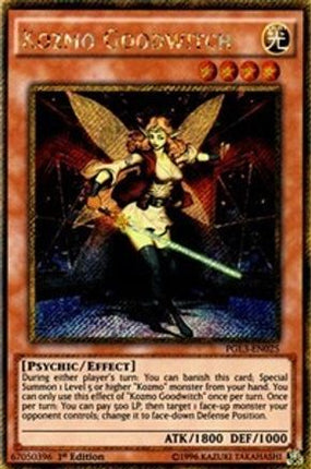 Kozmo Goodwitch [PGL3-EN025] Gold Secret Rare