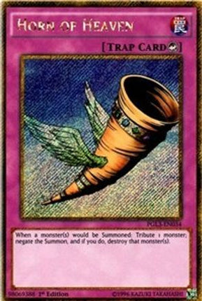 Horn of Heaven (Gold Secret Rare) [PGL3-EN034] 1st Edition