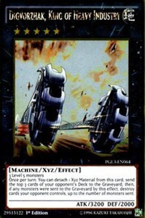 Digvorzhak, King of Heavy Industry [PGL3-EN064] Gold Rare