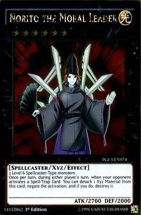 Norito the Moral Leader (Gold Rare) [PGL3-EN074] 1st Edition