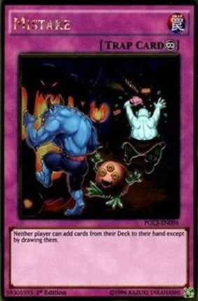 Mistake (Gold Rare) [PGL3-EN096] 1st Edition