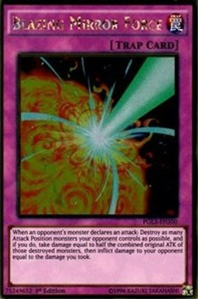 Blazing Mirror Force (Gold Rare) [PGL3-EN100] 1st Edition