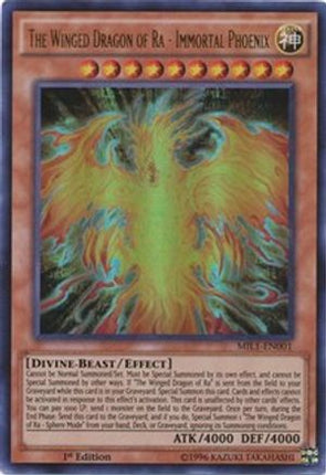 The Winged Dragon of Ra - Immortal Phoenix [MIL1-EN001] Ultra Rare