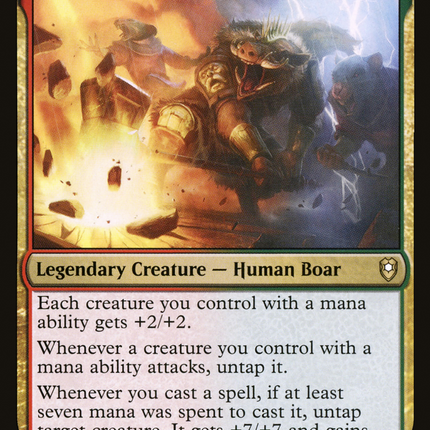 Raggadragga, Goreguts Boss [Commander Legends: Battle for Baldur's Gate]