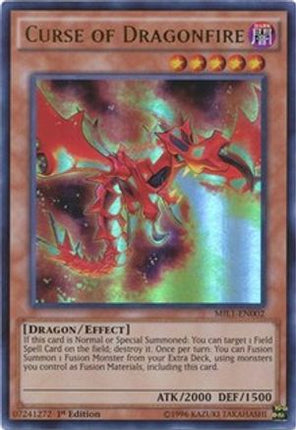 Curse of Dragonfire (Ultra Rare) [MIL1-EN002] 1st Edition