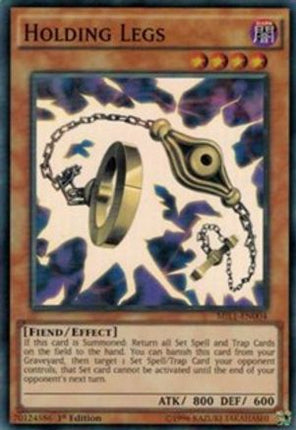 Holding Legs (Super Rare) [MIL1-EN004] 1st Edition