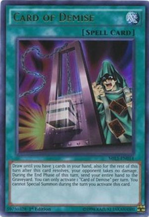 Card of Demise (Ultra Rare) [MIL1-EN014] 1st Edition